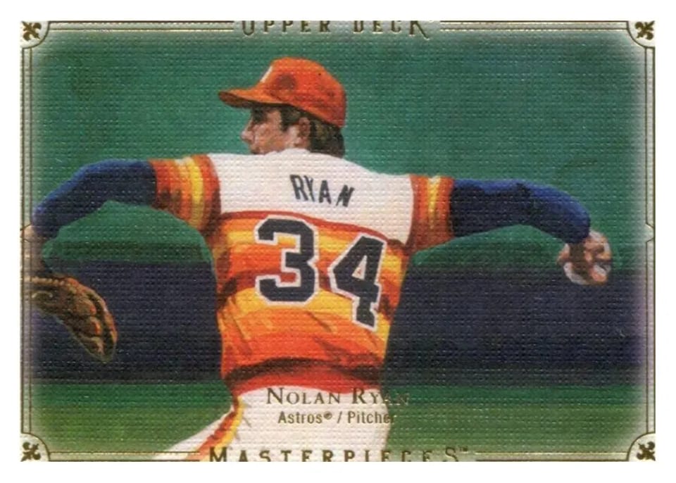 2008 Upper Deck Masterpieces Nolan Ryan #102 card