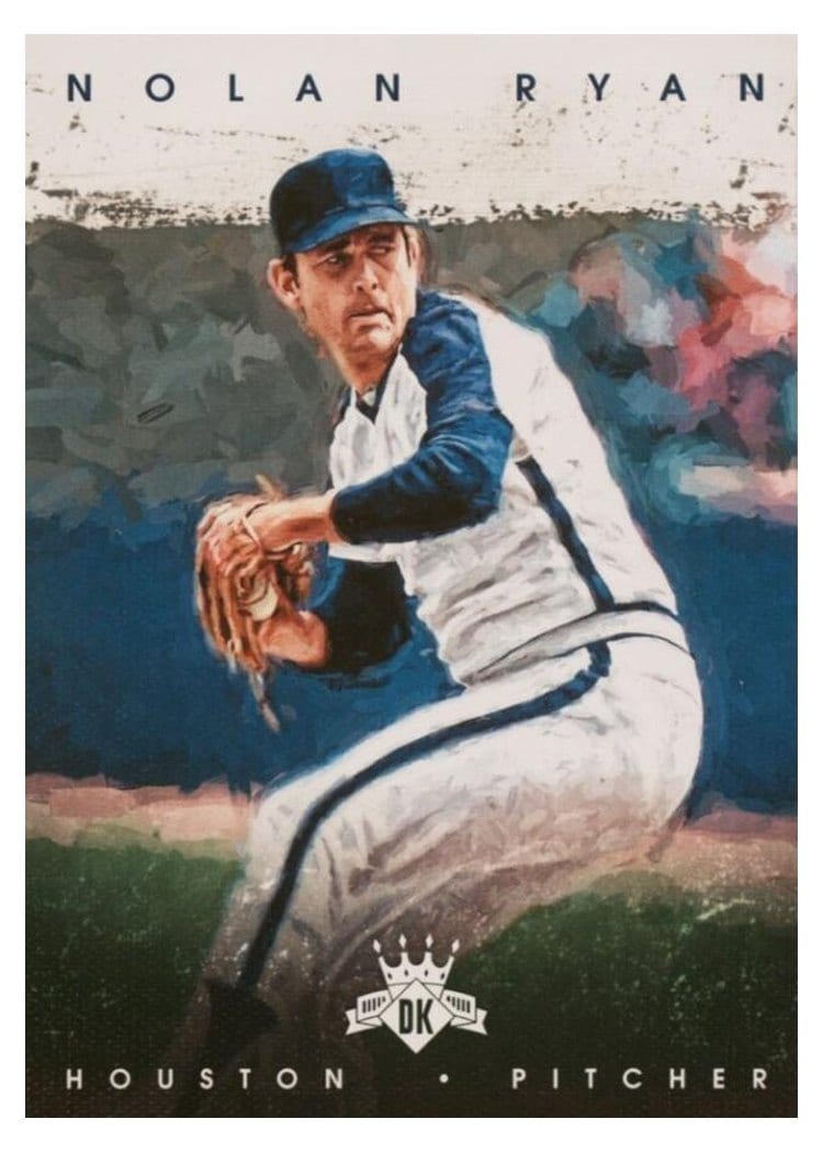 2016 Panini Diamond Kings Base Set Nolan Ryan #129 card