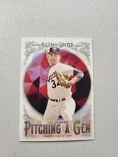 Nolan Ryan 2022 Topps Allen & Ginter Pitching a Gem card