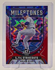 2024 Donruss Milestones Nolan Ryan #1 card