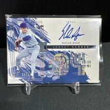 2024 Panini Impeccable Numbers Signatures Nolan Ryan #INS-NR card