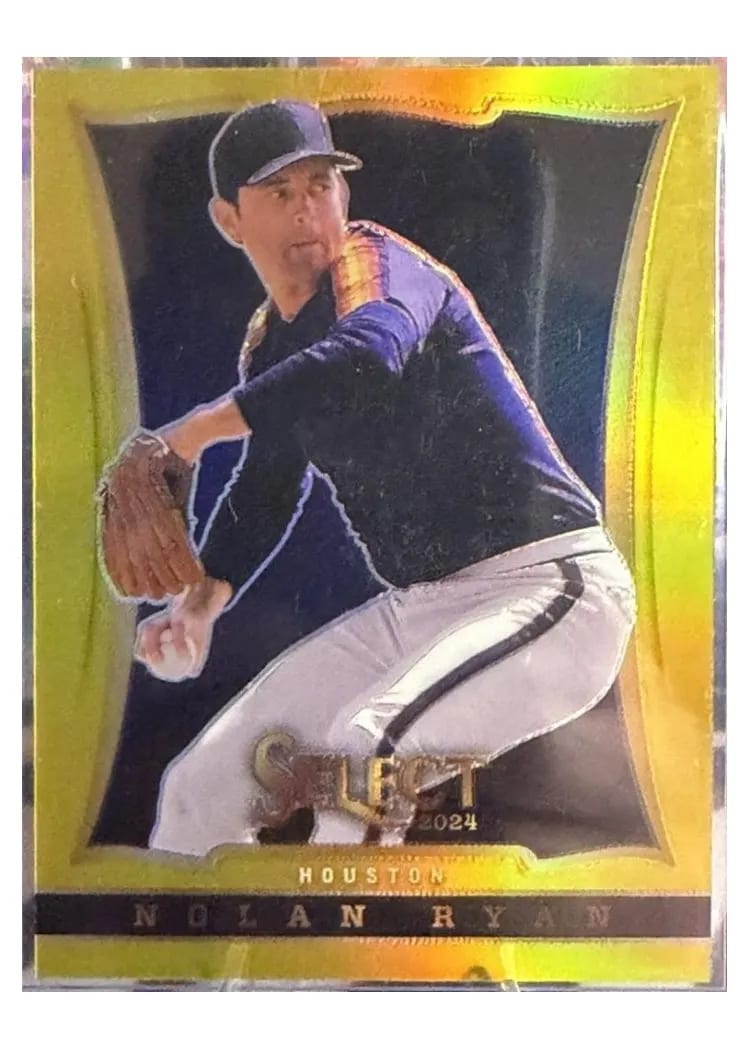 2024 Panini Select Select Throwback Nolan Ryan #17 card