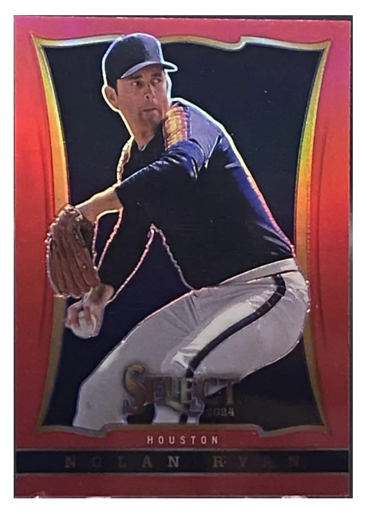 2024 Panini Select Select Throwback Nolan Ryan #17 card