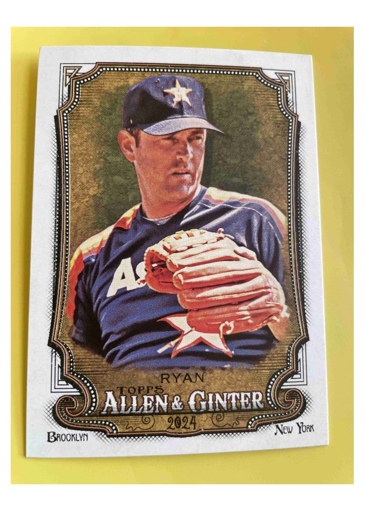 2024 Topps Allen & Ginter Base Set Nolan Ryan #131 card