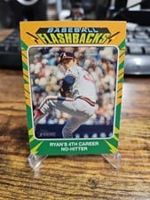 2024 Topps Heritage Mini Baseball Flashbacks Nolan Ryan #BF-4 card