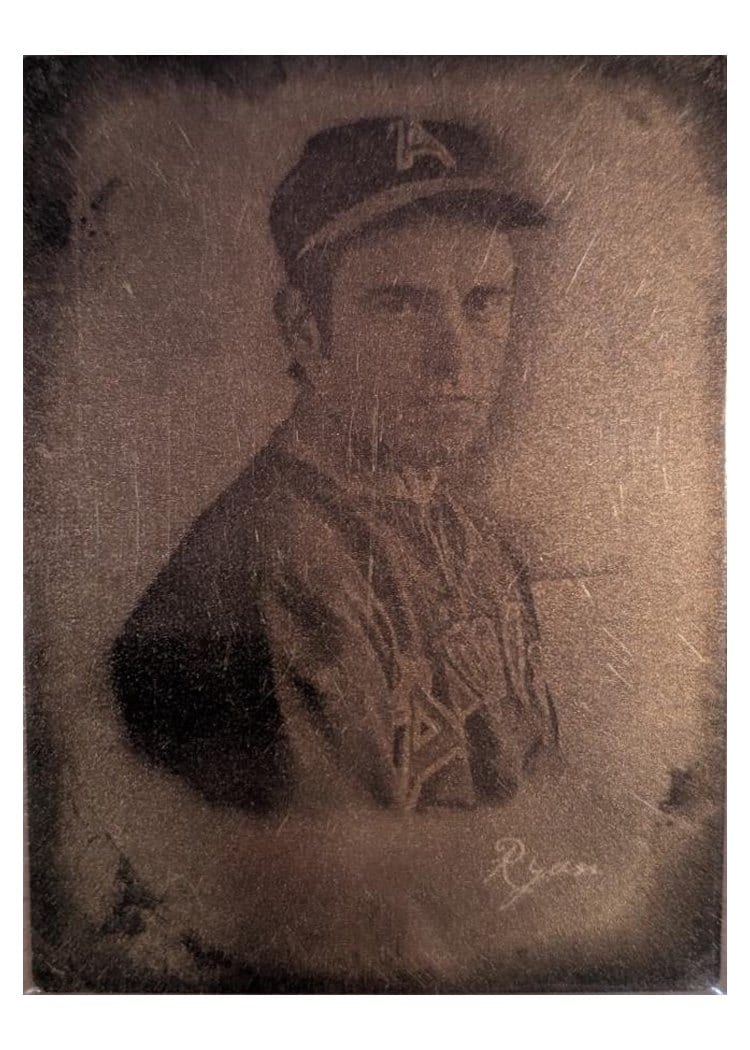 2025 Topps Allen & Ginter Tin Variations Nolan Ryan #63 card