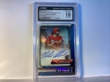 2024 Finest Rookies Autographs Nolan Schanuel #FR-NS card