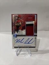 2024 Panini Impeccable Elegance Prospect Jersey Autographs Nolan Schanuel #EPJ-NS card
