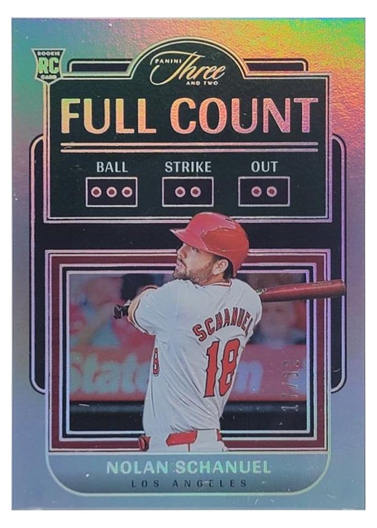 2024 Panini Three and Two Full Count Nolan Schanuel #23 card