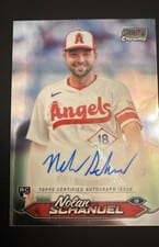 2024 Stadium Club Chrome Autographs Nolan Schanuel #SCCA-NS card