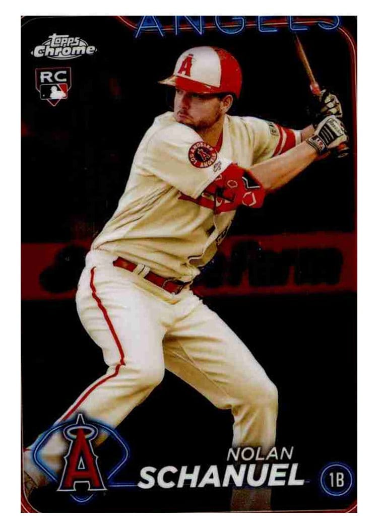 2024 Topps Chrome Base Set Nolan Schanuel #274 card