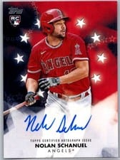 2024 Topps Update Baseball Stars Autographs Nolan Schanuel #BSA-NSC card