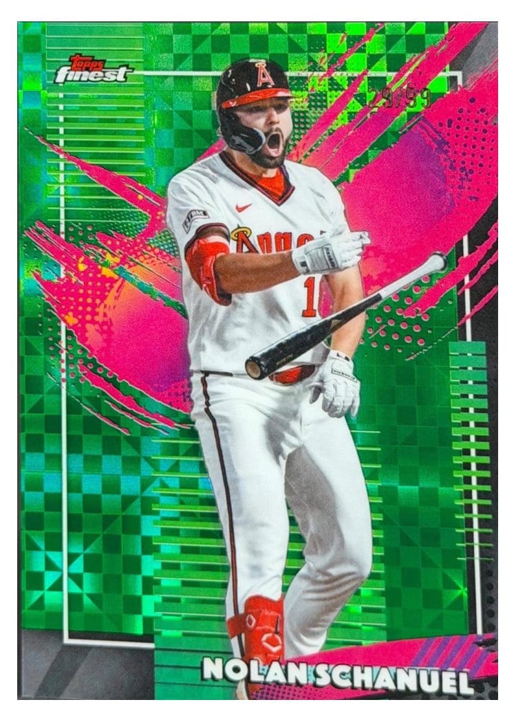2026 Topps Finest Nolan Schanuel #293 card