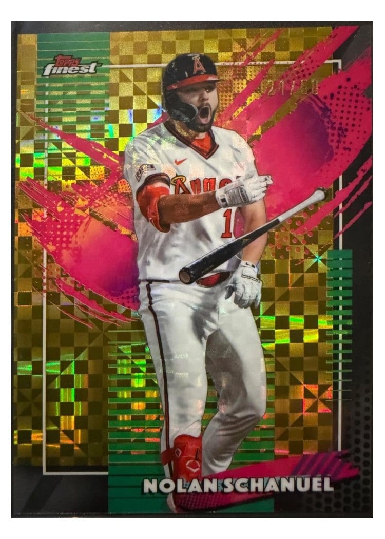 2026 Topps Finest Nolan Schanuel #293 card