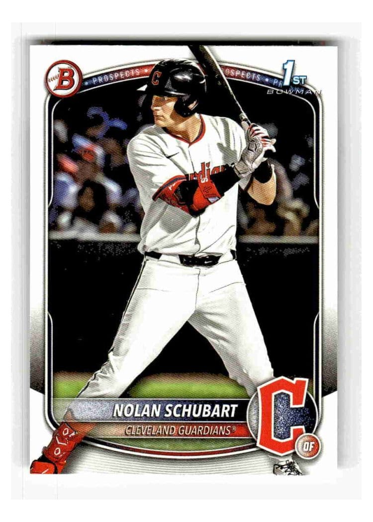 2025 Bowman Draft Base Set Nolan Schubart #BD-192 card