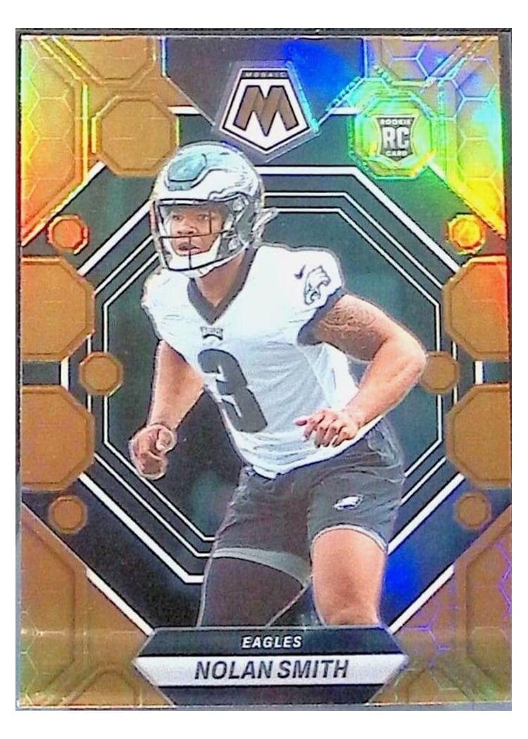 2023 Panini Mosaic Base Set Nolan Smith #353 card