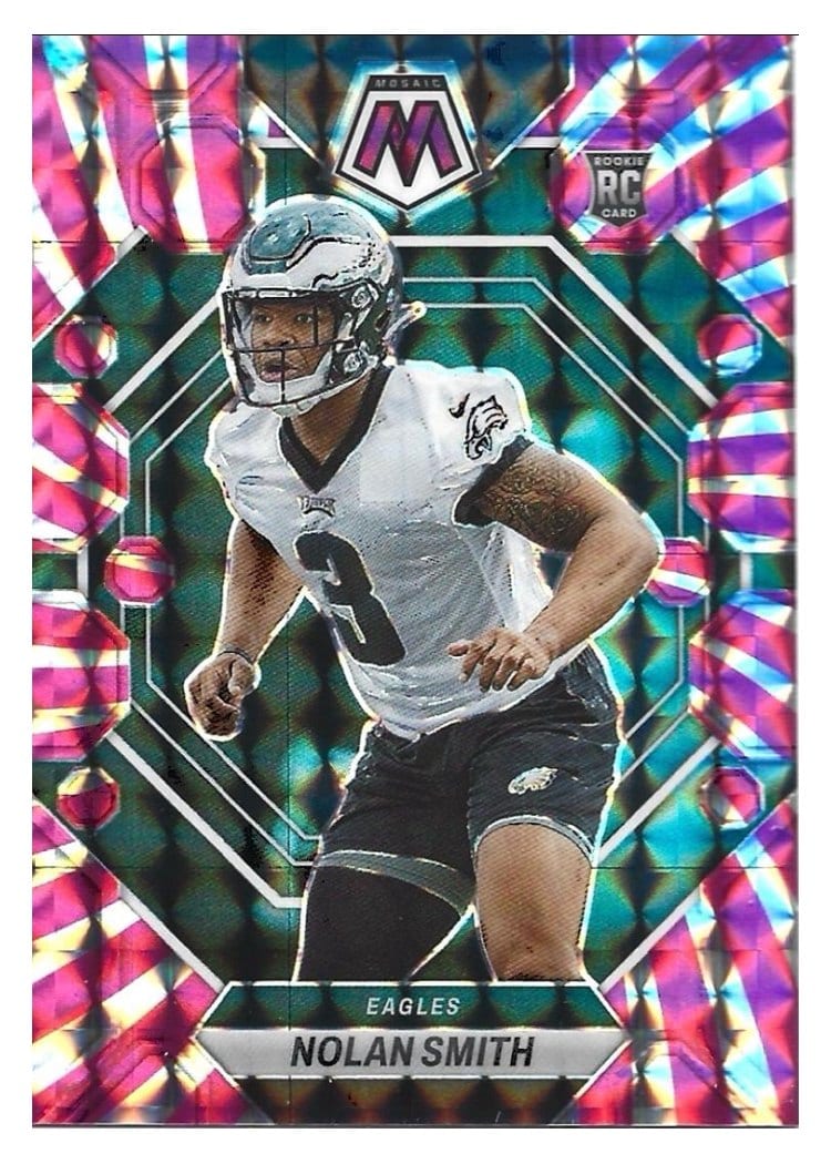 2023 Panini Mosaic Base Set Nolan Smith #353 card