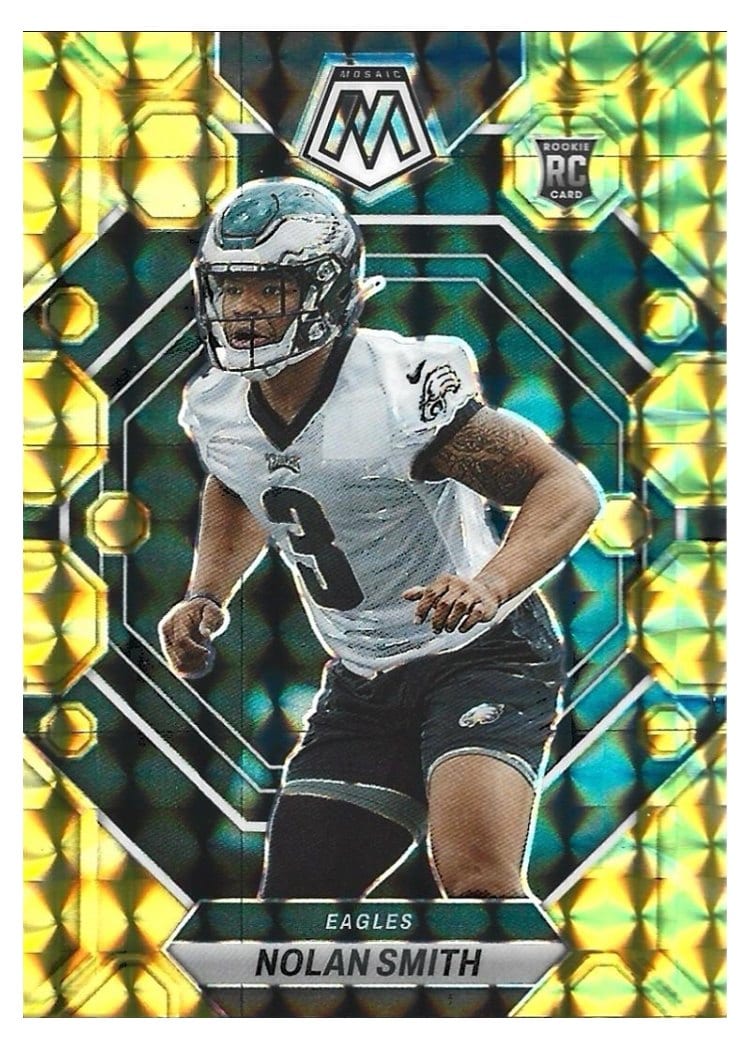 2023 Panini Mosaic Base Set Nolan Smith #353 card