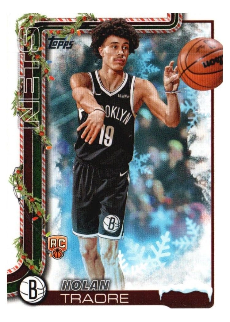 2025-26 Topps Holiday SSP Photo Variations Nolan Traore #SSV-NT card