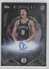2025-26 Topps Midnight Midnight Sun Signatures Rookies Nolan Traore #MSR-NT card