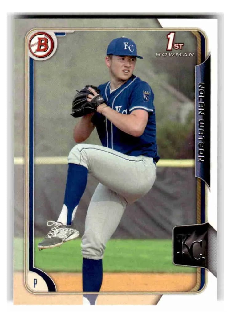 2015 Bowman Draft Nolan Watson #110 card
