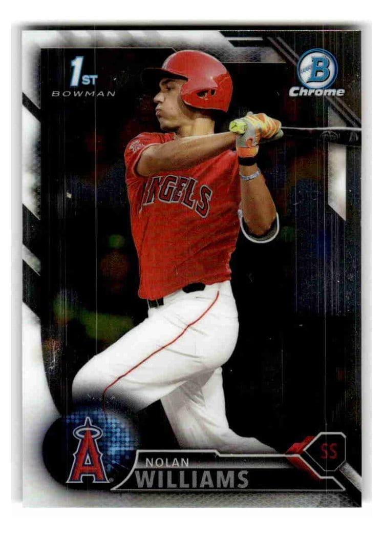 2016 Bowman Draft Chrome Nolan Williams #BDC-113 card