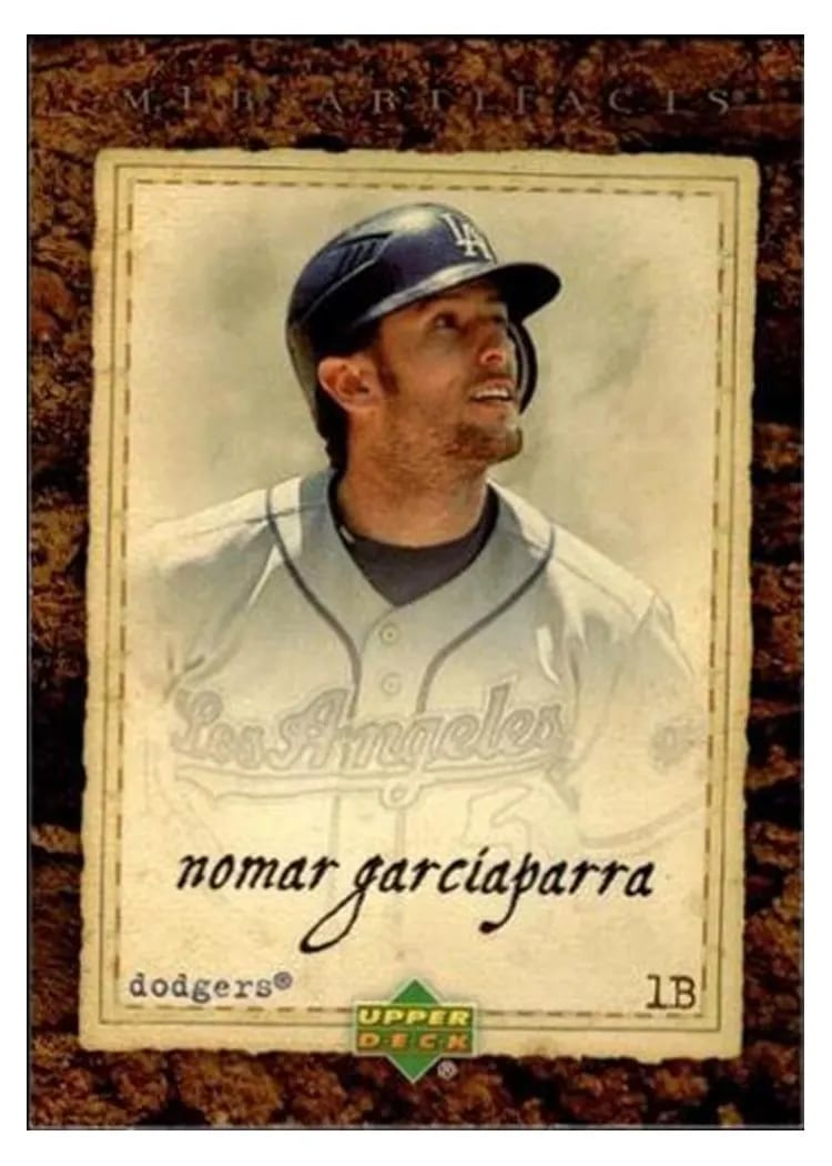 2007 Upper Deck Artifacts Nomar Garciaparra #50 card