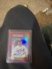 2025 Panini Stars & Stripes USA Baseball Throwback Signatures Nomar Garciaparra #AS-NG card