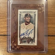 2025 Topps Allen & Ginter Framed Mini Autographs (Baseball) Nomar Garciaparra #MA-NG card