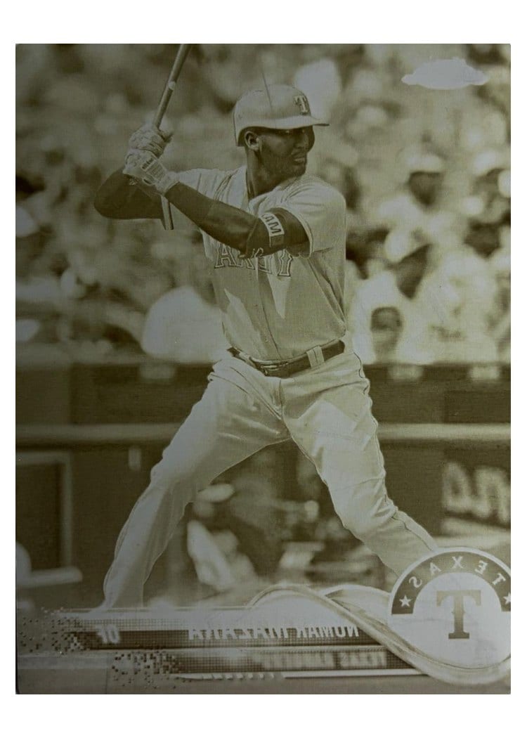 2018 Topps Chrome Base Set Nomar Mazara #178 card