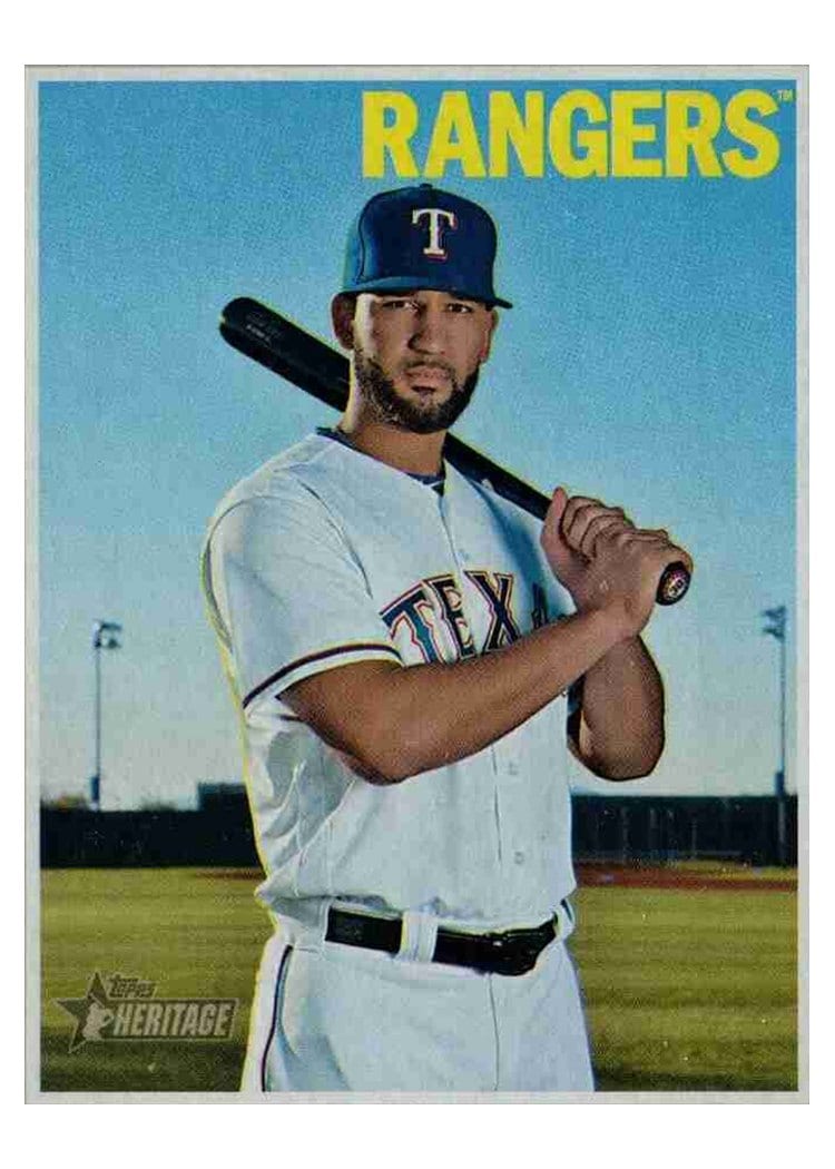 2019 Topps Heritage Base Set Nomar Mazara #462 card