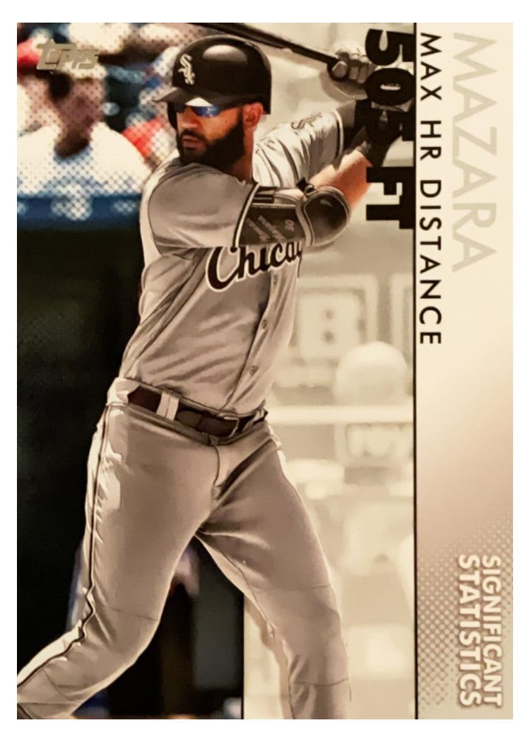 2020 Topps Significant Statistics Nomar Mazara #SS-13 card
