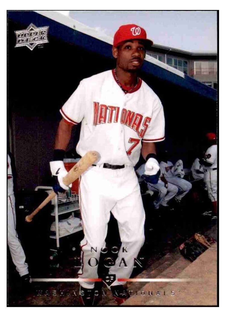 2008 Upper Deck Base Set Nook Logan #170 card