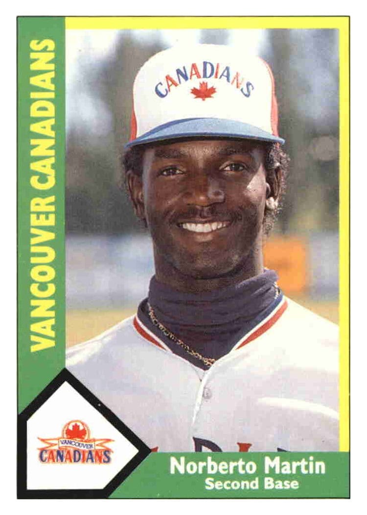 1990 CMC Base Set Norberto Martin #648 card