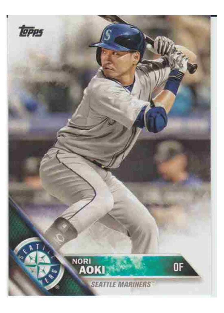 2016 Topps Base Set Nori Aoki #386 card