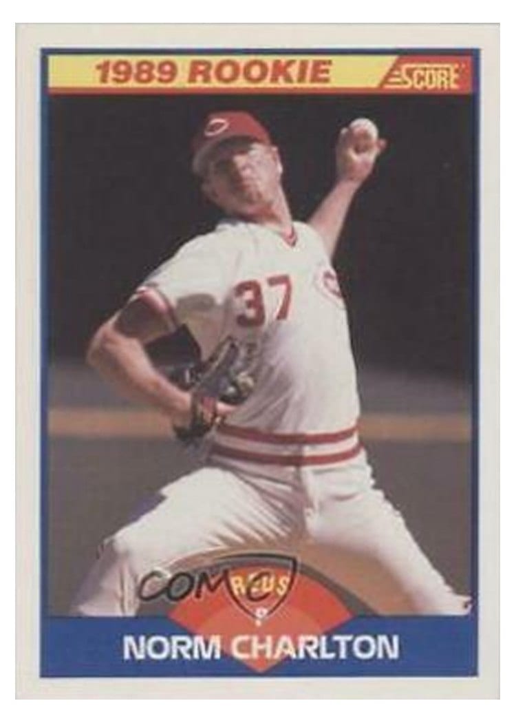 1989 Score Norm Charlton #646 card