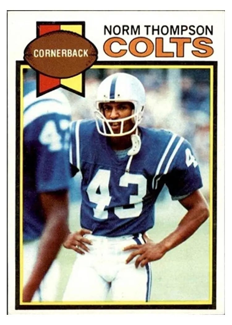 1979 Topps Norm Thompson #129 card