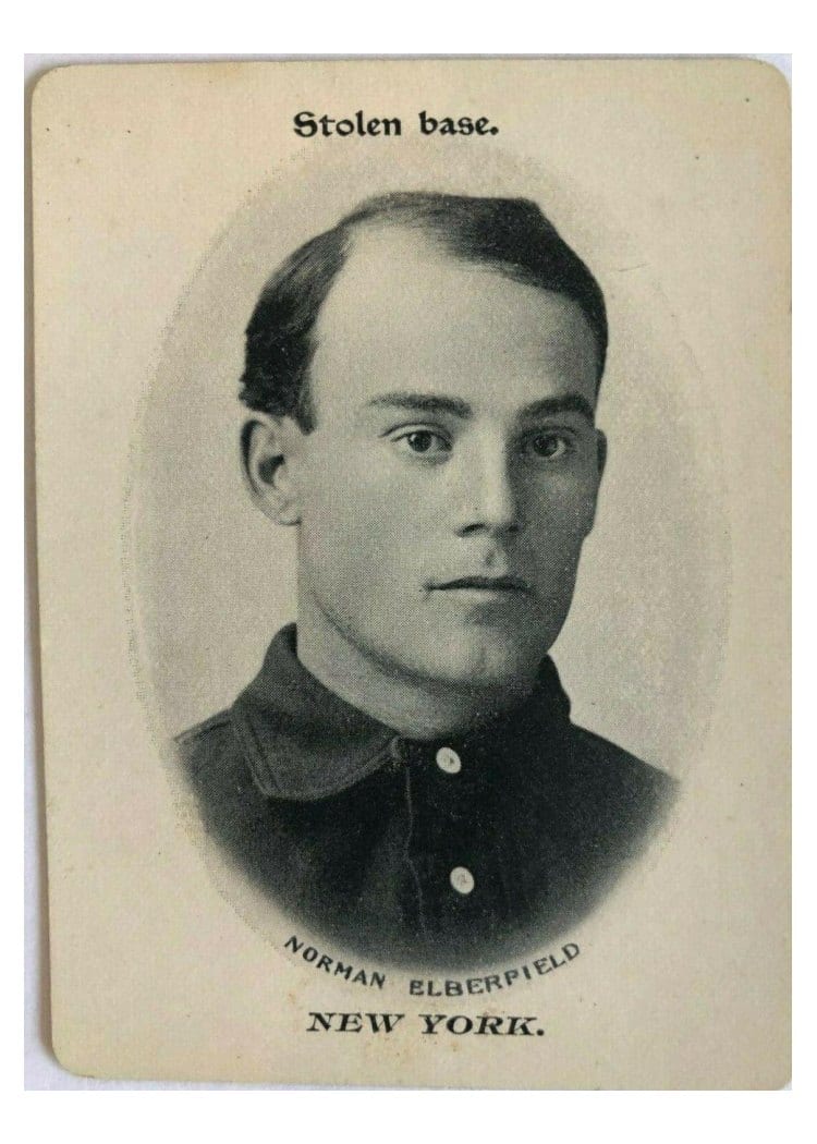 1906 Fan Craze AL Norman Elberfield card