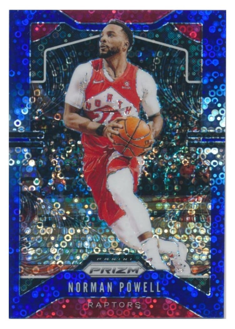 2019-20 Panini Prizm Base Set Norman Powell #159 card