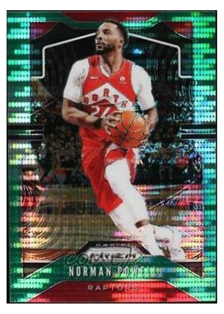 2019-20 Panini Prizm Base Set Norman Powell #159 card