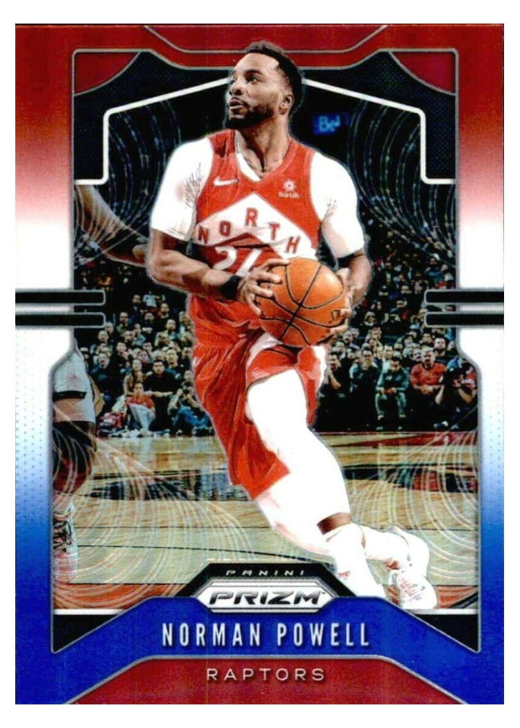 2019-20 Panini Prizm Base Set Norman Powell #159 card