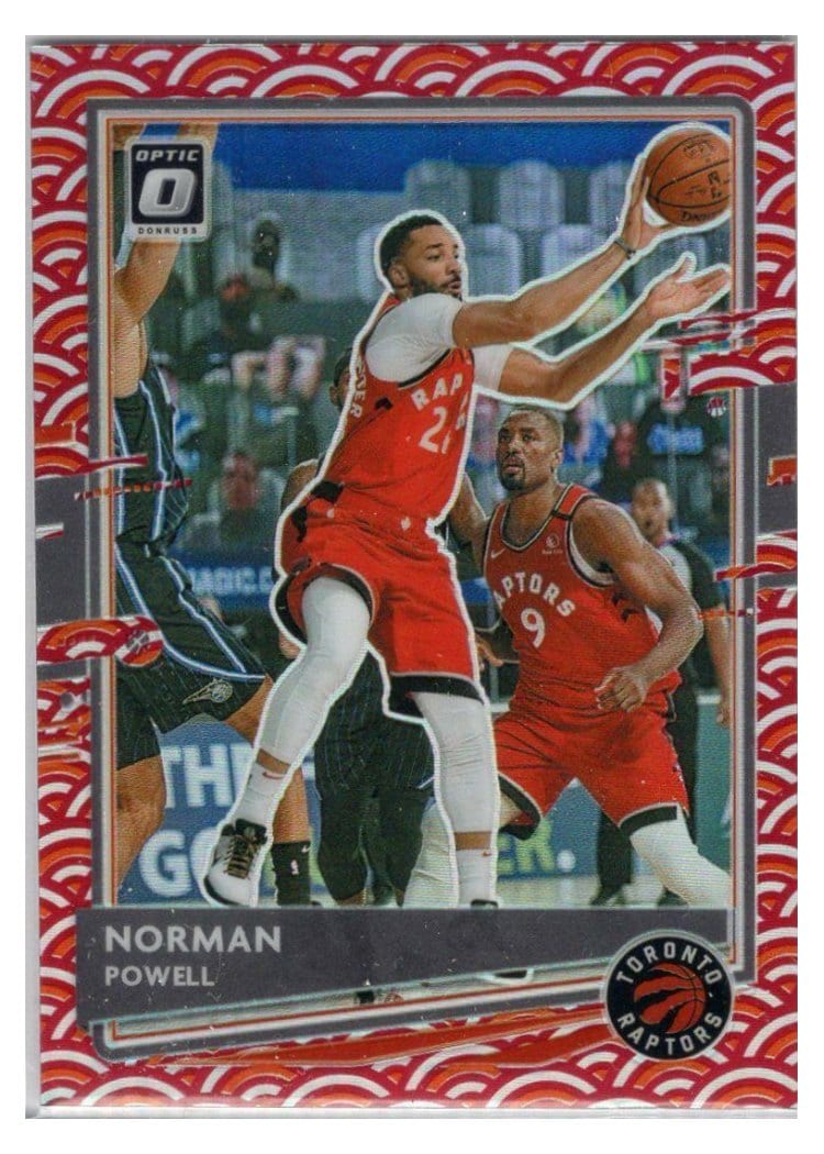 2020-21 Donruss Optic Base Set Norman Powell #50 card