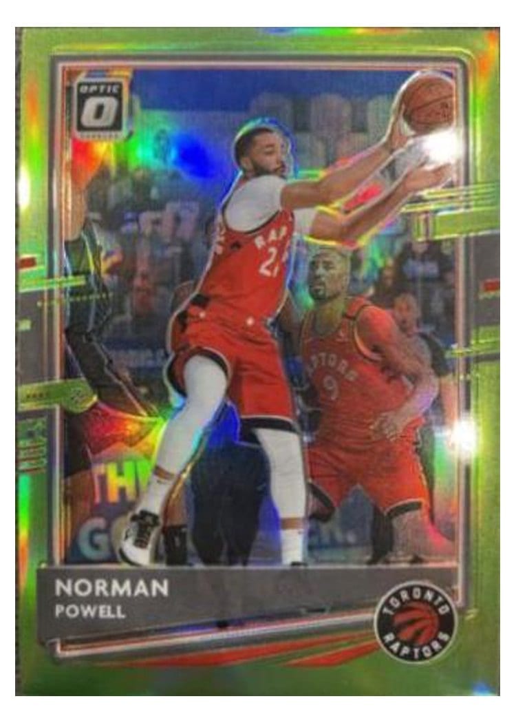 2020-21 Donruss Optic Base Set Norman Powell #50 card