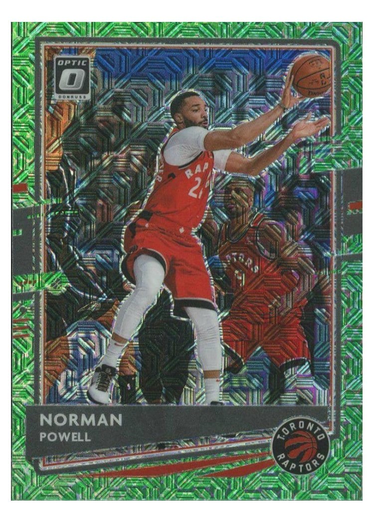 2020-21 Donruss Optic Base Set Norman Powell #50 card