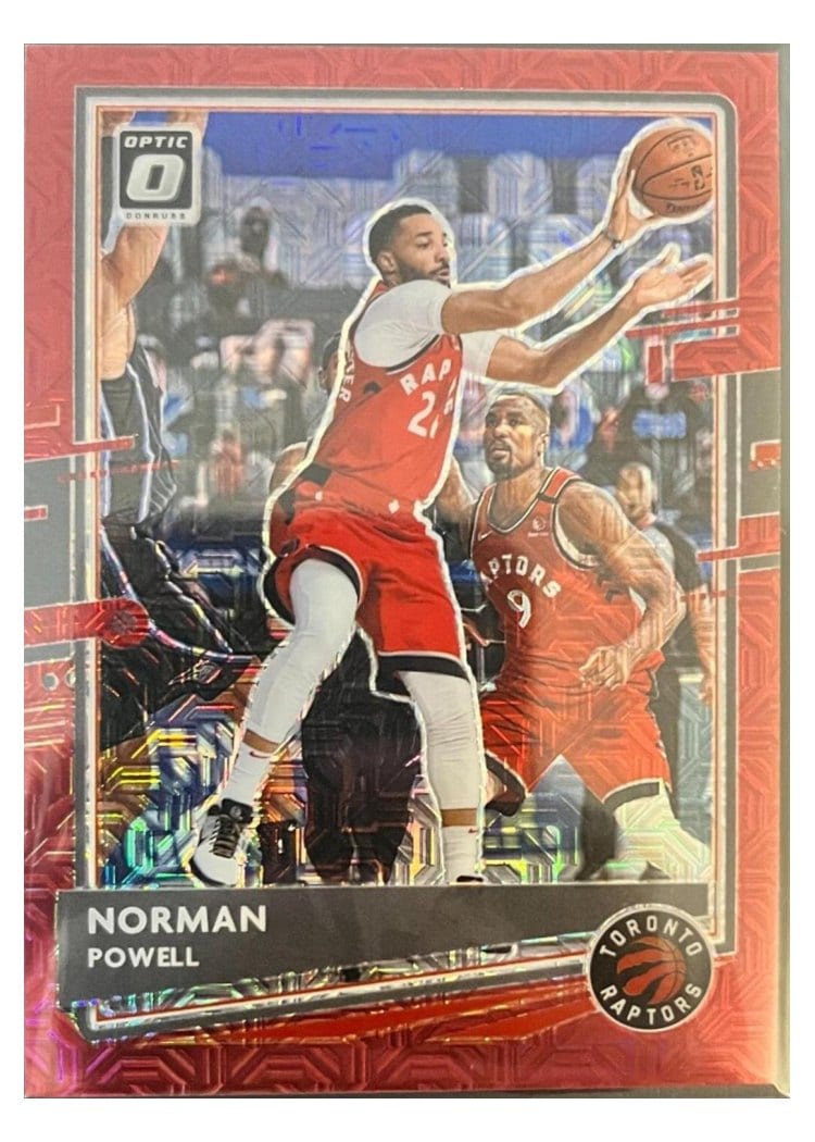 2020-21 Donruss Optic Base Set Norman Powell #50 card