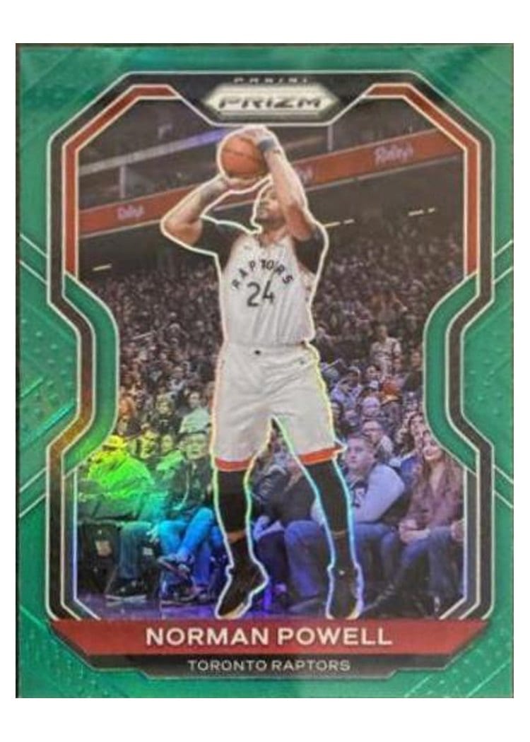 2020-21 Panini Prizm Base Set Norman Powell #157 card