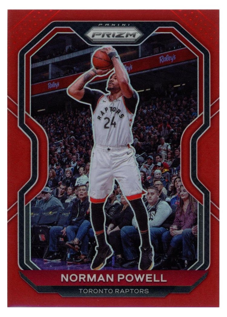 2020-21 Panini Prizm Base Set Norman Powell #157 card