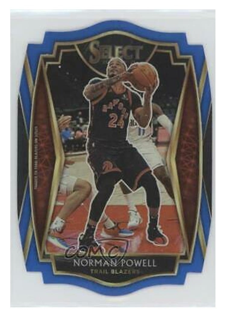 2020-21 Panini Select Base Set Norman Powell #147 card