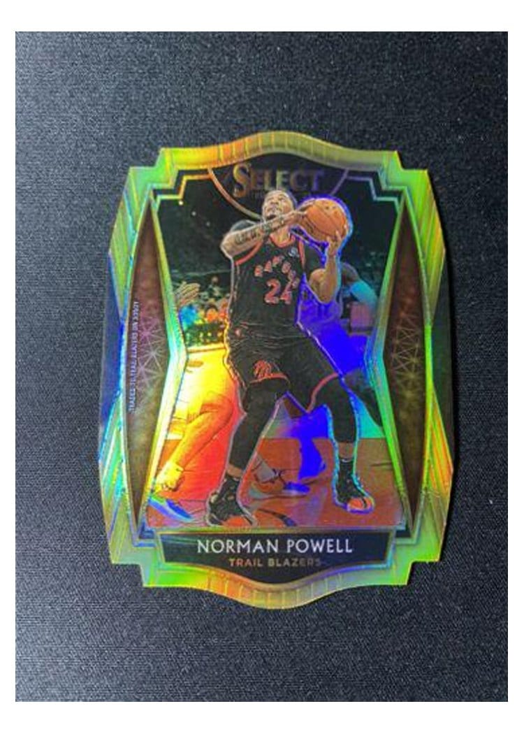 2020-21 Panini Select Base Set Norman Powell #147 card