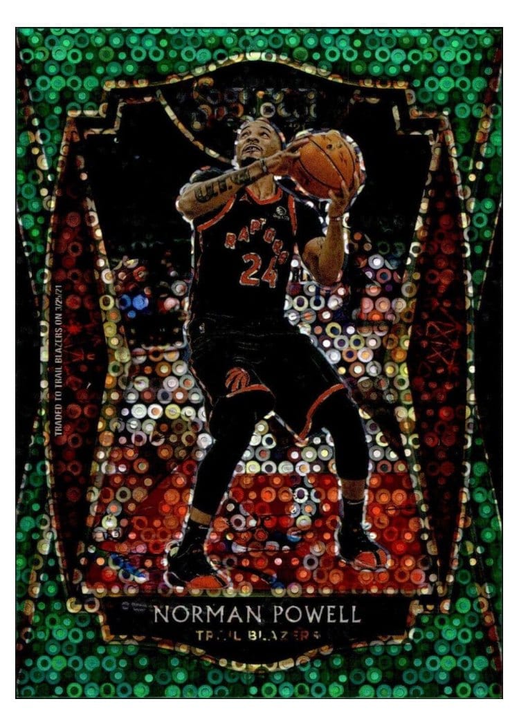 2020-21 Panini Select Base Set Norman Powell #147 card